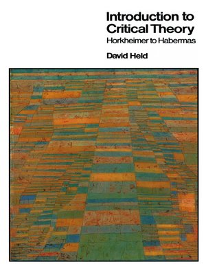 cover image of Introduction to Critical Theory